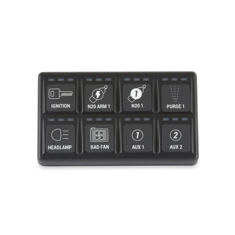 Racepak SMARTWIRE KEYPAD Keypad for SmartWire allows user input for eight functions.