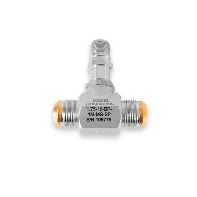 Racepak STAINLESS FLOW METER -10 Stainless Steel Flow Meter