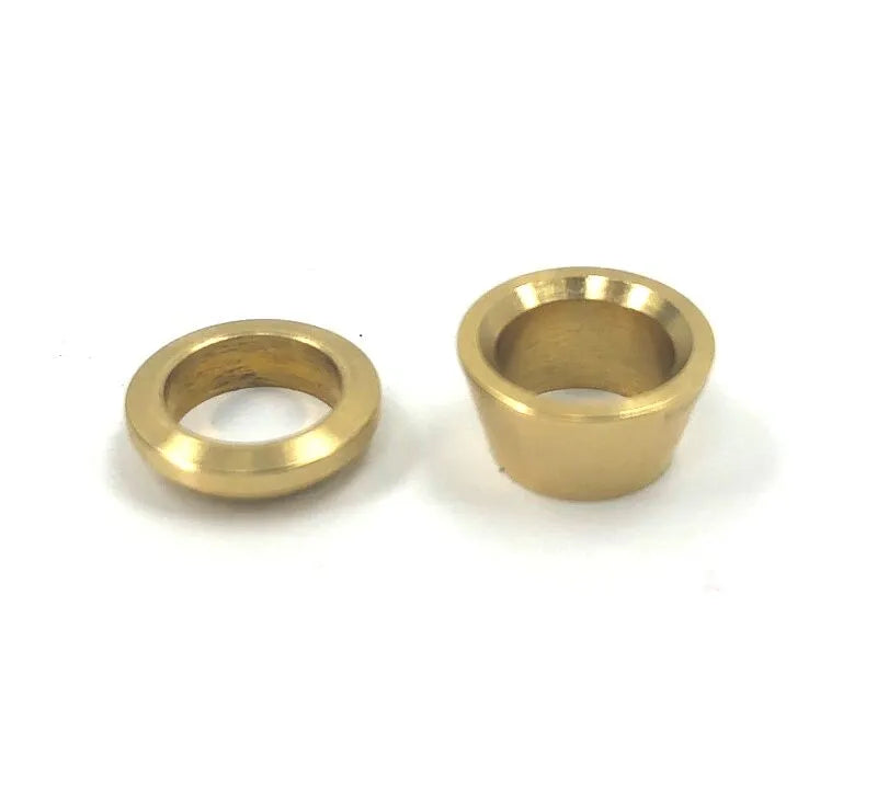 Racepak 1/4" THERMOCOUPLE FERRULE 2-piece brass ferrule for 1/4" EGT probes.