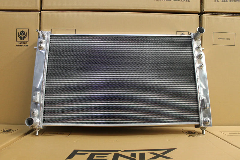 Fenix Radiators Full Alloy Performance Radiator Manual (Commodore VT-VX 5.7 LS1 V8) - Aluminum — fits Holden Commodore
