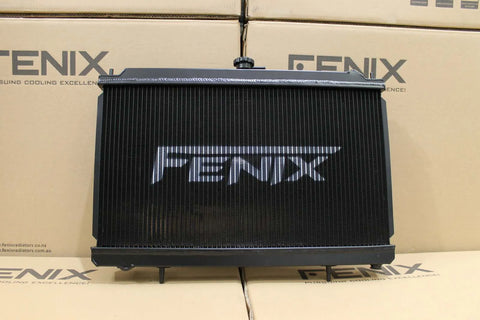 Fenix Radiators Radiator - Full Alloy Performance (Silvia S14 S15 SR20DET) - Satin Black — fits Nissan Silvia (image 2)