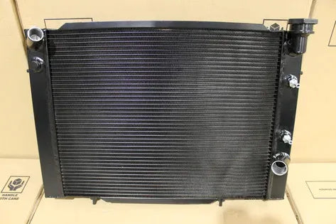 Fenix Radiators Radiator - Full Alloy Performance (VB-VC-VH-VK Commodore 6 Cylinder) - Satin Black