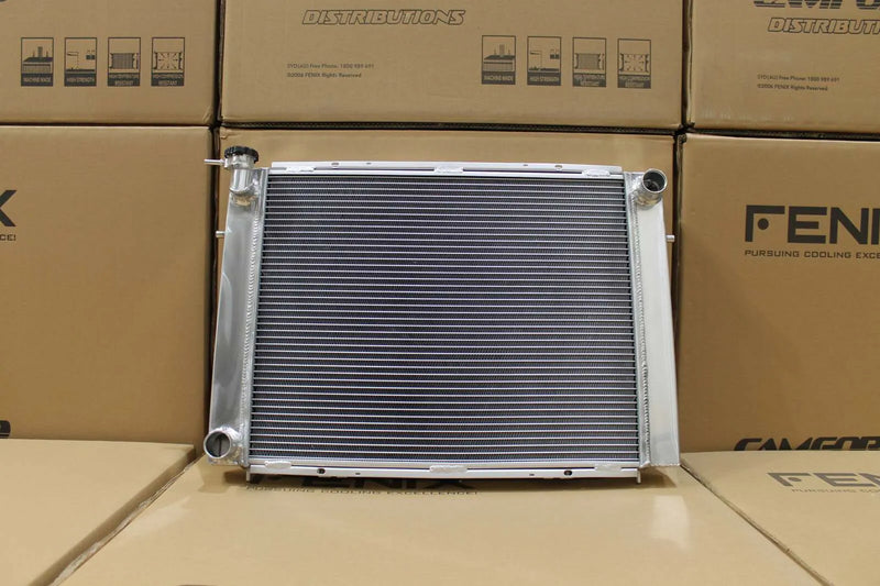 Fenix Radiators Radiator - Full Alloy Performance (VL Commodore V8) - Polished Automatic — fits Holden Commodore