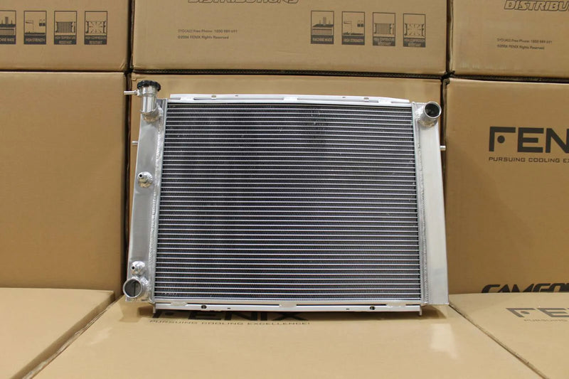 Fenix Radiators Radiator - Full Alloy Performance (VL Commodore V8) - Polished Manual — fits Holden Commodore