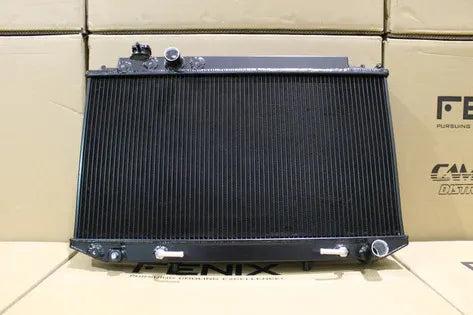 Fenix Radiators Radiator - Full Alloy Performance (MX83 Cressida GEN II) - Satin Black — fits Toyota Cressida