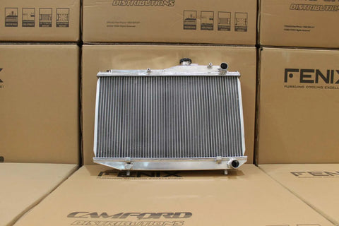 Fenix Radiators Radiator - Full Alloy Performance (AE86 Corolla) - Polished — fits Toyota Corolla