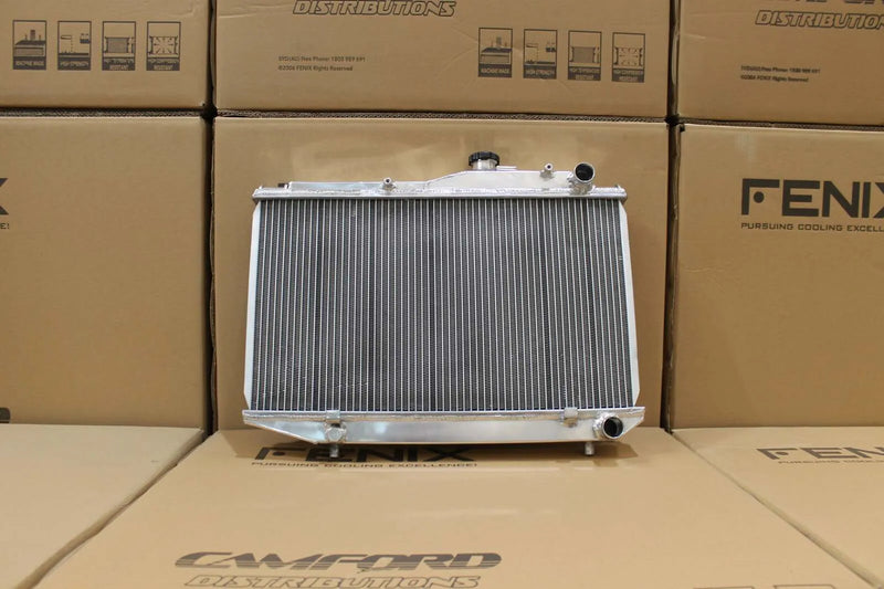 Fenix Radiators Radiator - Full Alloy Performance (AE86 Corolla) - Polished — fits Toyota Corolla