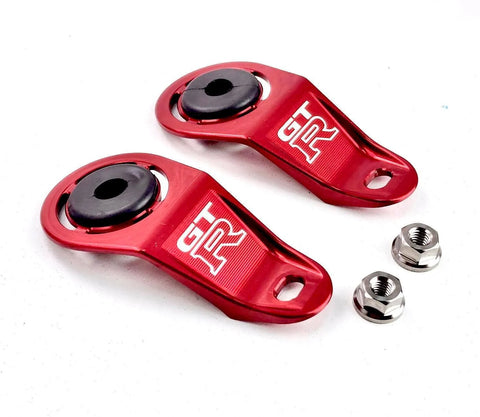 Platinum Racing Products Radiator Brackets inc Titanium Hardware to suit ALL VARIANTS of Nissan Skyline R32