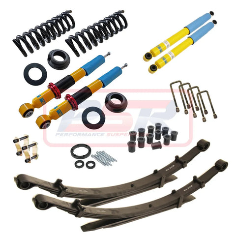 Performance Suspension Racing Bilstein 3in Lift Kit (Ranger MK3) Standard Duty Front and Heavy Duty Rear — fits For...