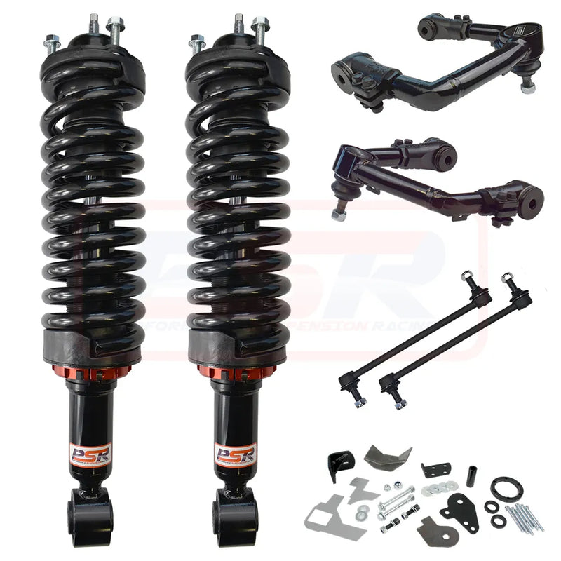 Performance Suspension Racing TTG 4" Front Lift Kit Long Travel Std Duty Front (Ranger MK3 8/18+) — fits Ford Ranger