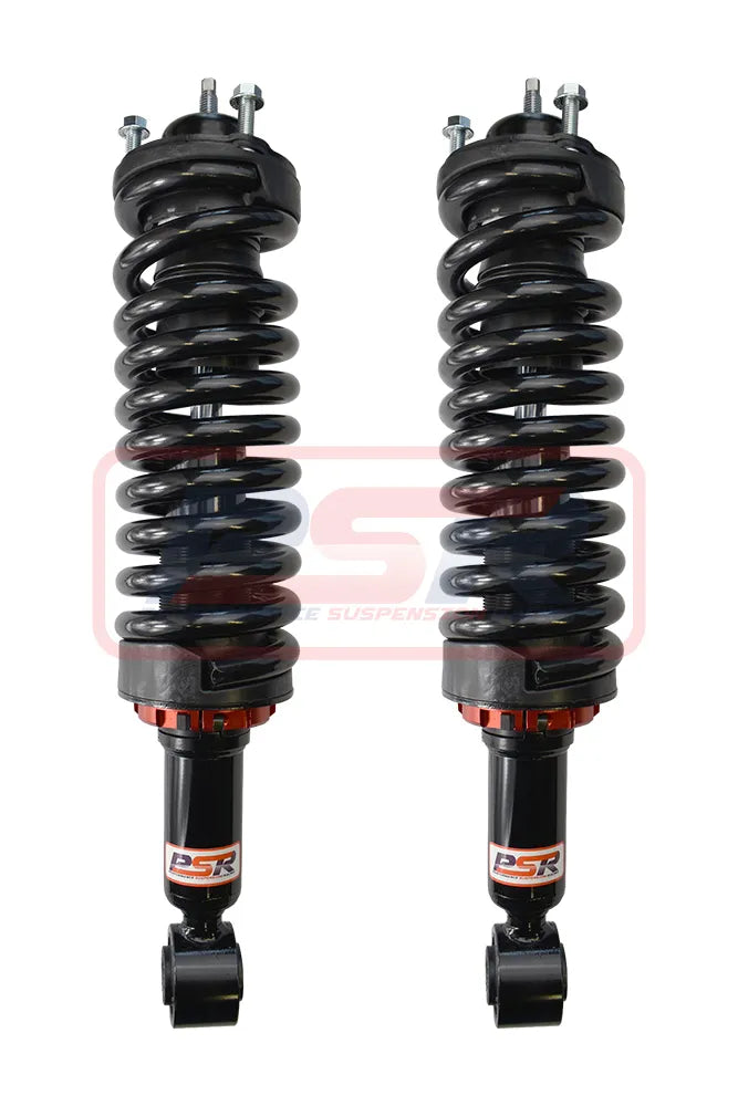 Performance Suspension Racing TTG 2-4" Front Adjustable Struts - Assembled Pair Std Duty (Ranger MK3 8/18+ /Everest...