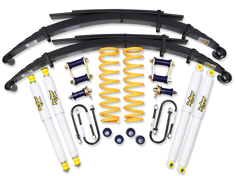 RAW 4x4 2 Inch 50mm RAW Nitro 4x4 Lift Kit to suit Toyota