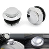 Harley Davidson 82-UP Sportster Chopper Chrome Pop-Up Fuel Gas Cap Cover Set