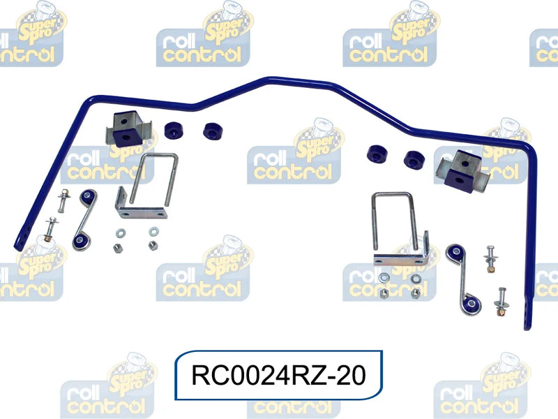 SuperPro Sway Bar H/Duty 3-Point Blade Adj 20mm - Rear (Triton ML-MN) — fits Mitsubishi Triton