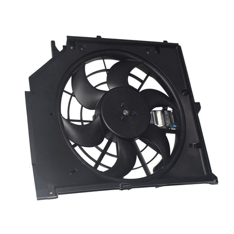 Radiator Cooling Fan w/ Module & Brushless Motor to suit BMW E46 3 Series 1998-2007 — image 1