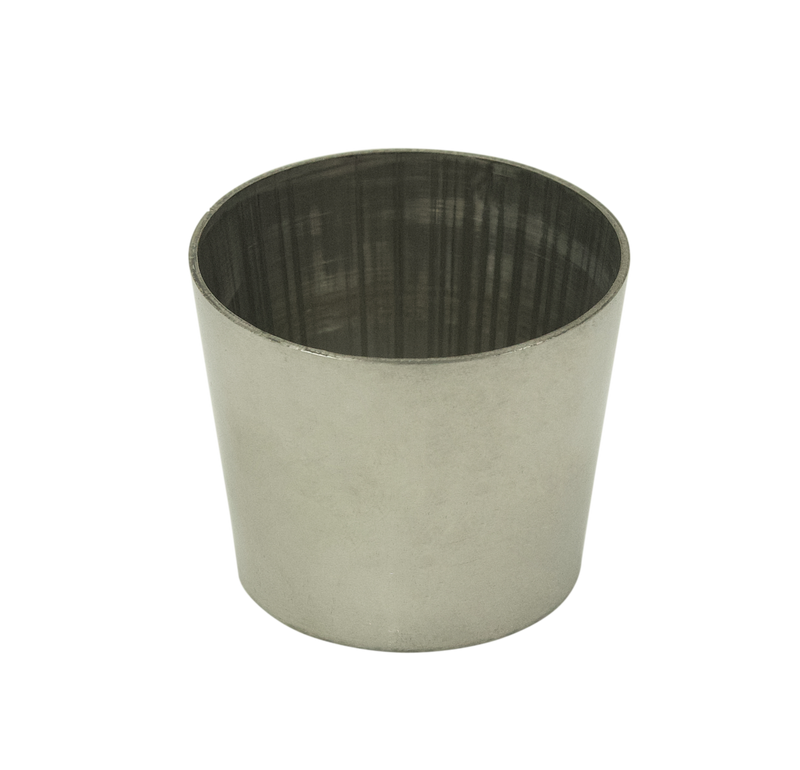 XForce Reducer Cone Stainless Steel 2" to 2.5", 2" in Length