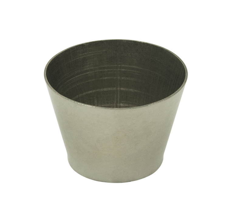 XForce Reducer Cone Stainless Steel 2.5" to 3", 2" in Length