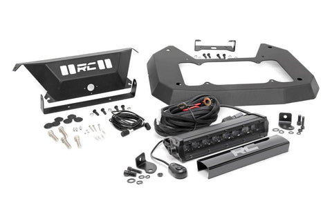 Jeep Spare Tire Delete Kit w/8 Inch Black Series LED Jeep Wrangler JL (21-24)/Wrangler Unlimited (18-25)