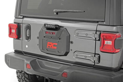 Jeep Spare Tire Delete Kit w/8 Inch Black Series LED Jeep Wrangler JL (21-24)/Wrangler Unlimited (18-25)