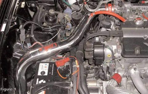 Injen RD Cold Air Intake System - Black (Prelude 97-01) — fits Mitsubishi Lancer