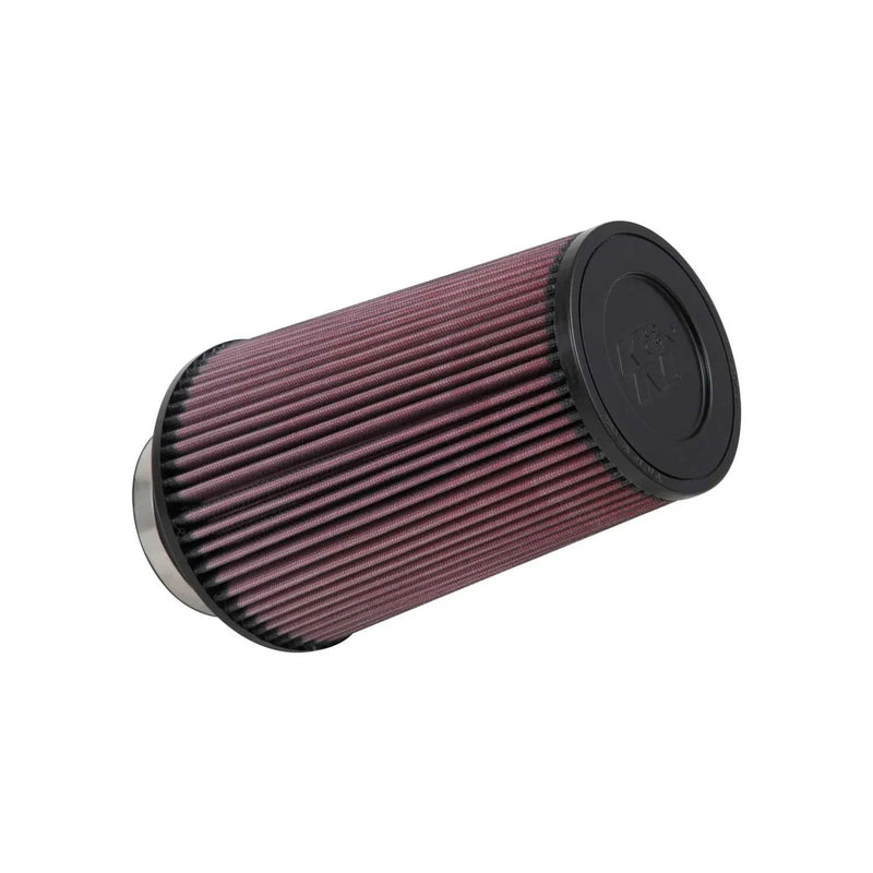 K&N Filters Universal Clamp-On Air Filter - 3.5" ID x 6" Base OD x 4.625" Top OD x 9" H
