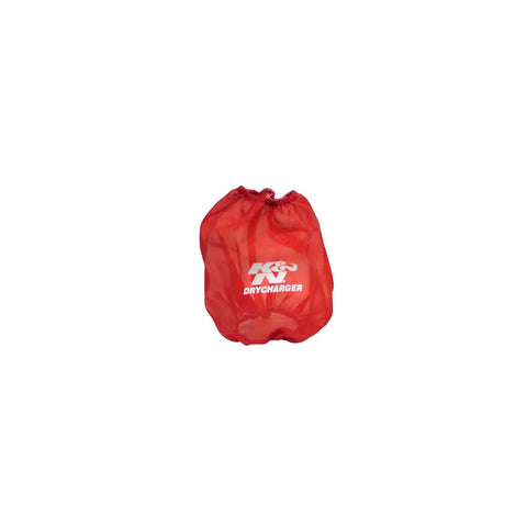 K&N Filters Dry Charger Air Filter Wrap - 7.5" ID x 5" Top ID x 7.5" H - Red