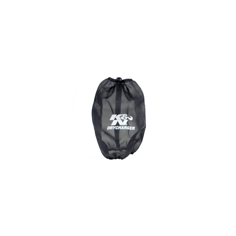 K&N Filters Dry Charger Air Filter Wrap - 5.5" ID x 4" Top ID x 8" H - Black