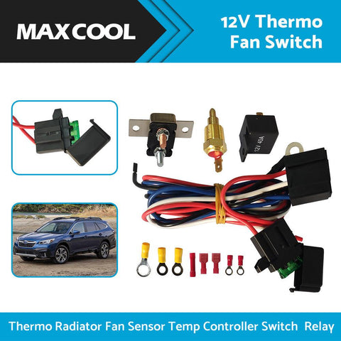 Thermo Radiator Fan Sensor Controller Switch to suit Toyota A3 1.8L — image 2