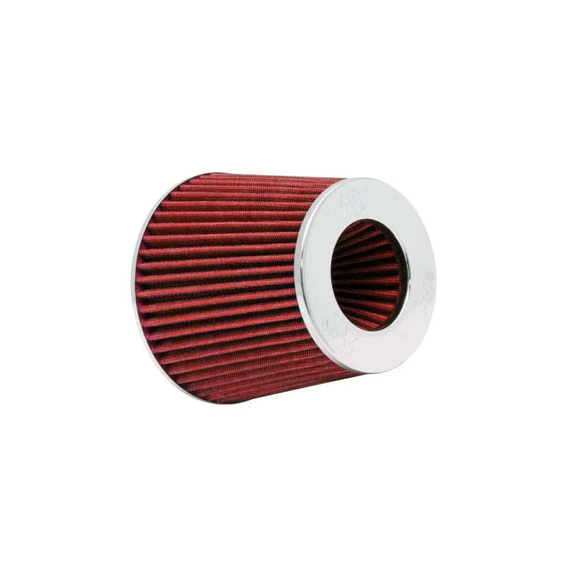 K&N Filters RG-1001RD Universal Clamp-On Air Filter - 4"