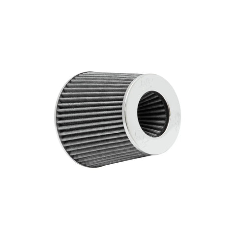 K&N Filters Universal Clamp-On Air Filter - 4" ID x 6" Base OD x 4.75" Top OD x 5.5" H - Silver