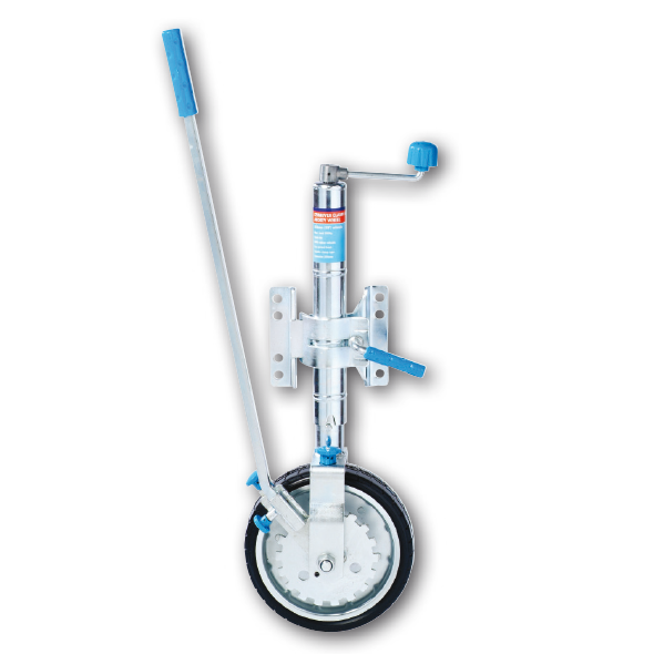 Ark 10in Ezi-Mover Ratchet Jockey Wheel 350kg Bolt/Weld