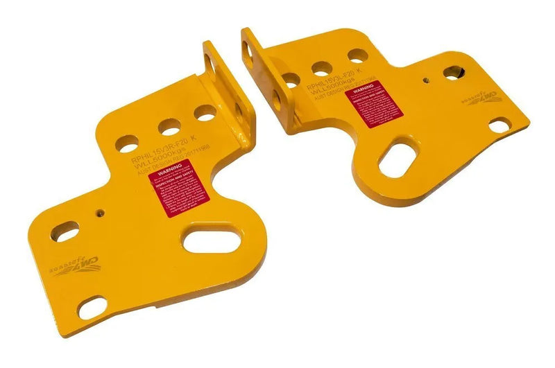 Roadsafe Rated Heavy Duty Tow Points (Hilux/Fortuner 15+) — fits Toyota Hilux An120 An130 Series