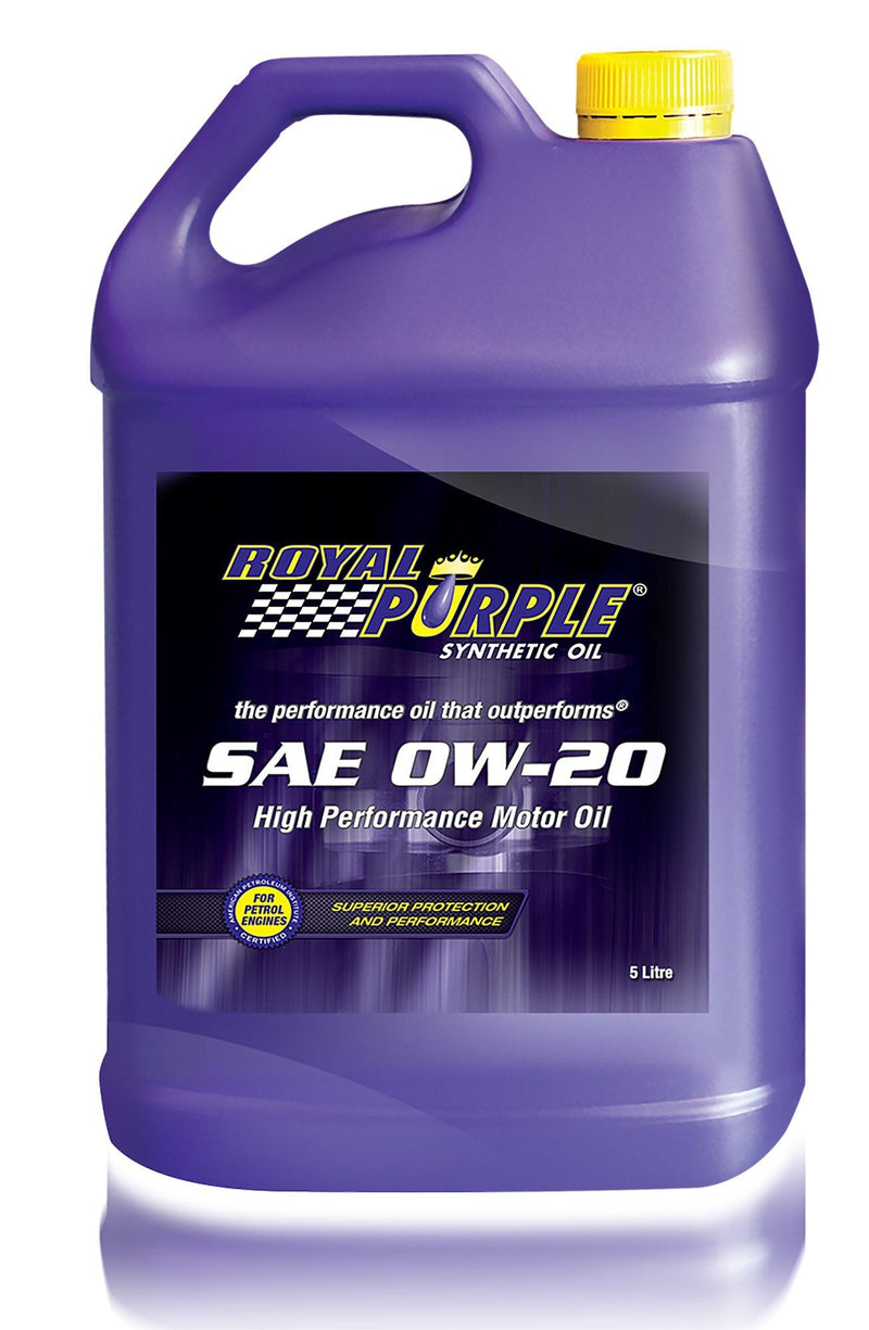 Royal Purple SAE Engine Oil 0W20 5L SAE0W205