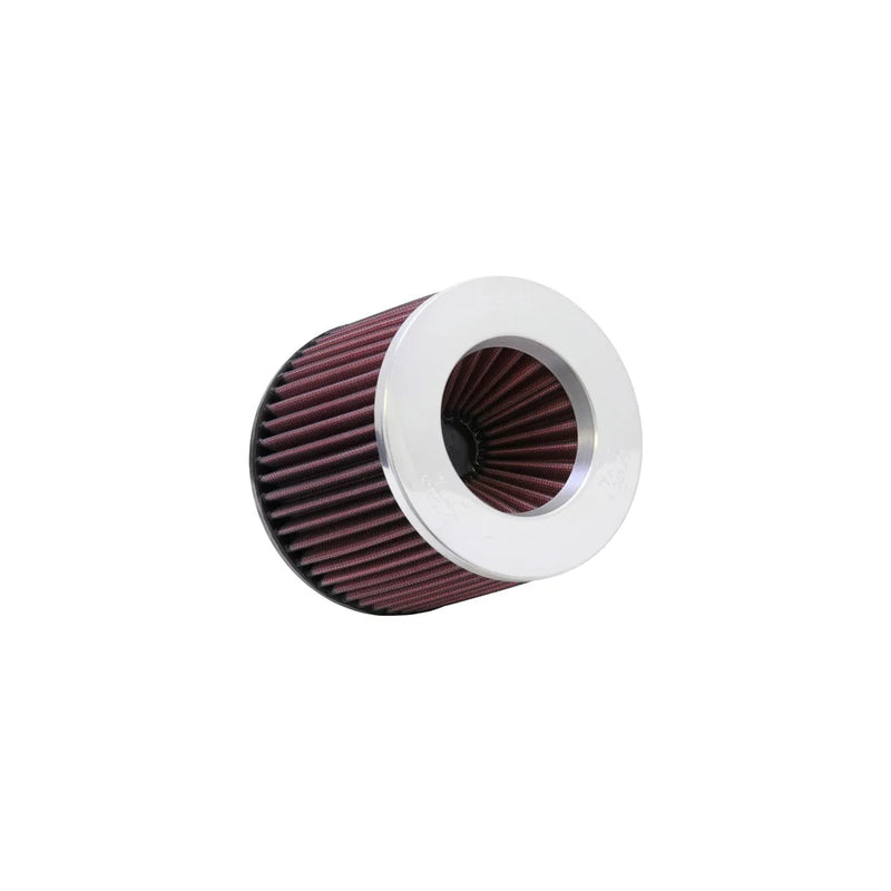K&N Filters Reverse Conical Universal Air Filter - 3" ID x 1.75" L - Silver