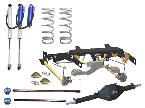 Superior Engineering Superior Weld in Coil Conversion VSB14 Approved 2 Inch (50mm) Lift Kit with Track Corrected Ch...
