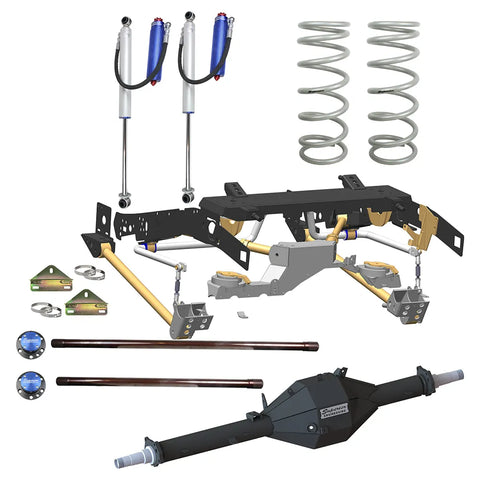 Superior Engineering Superior Weld in Coil Conversion VSB14 Approved 2 Inch (50mm) Lift Kit with Track Corrected Ch...