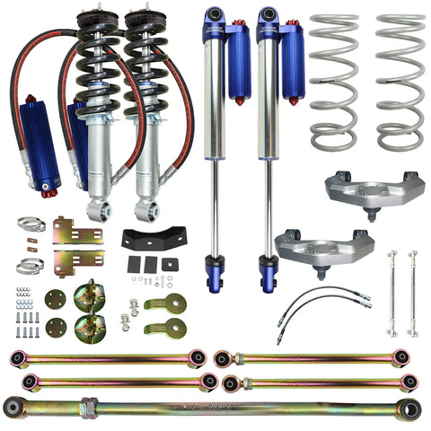 Superior Engineering Superior Remote Reservoir 2.0 4 Inch (100mm) Lift Kit — Nissan Navara NP300 2021 on (Kit) - No...