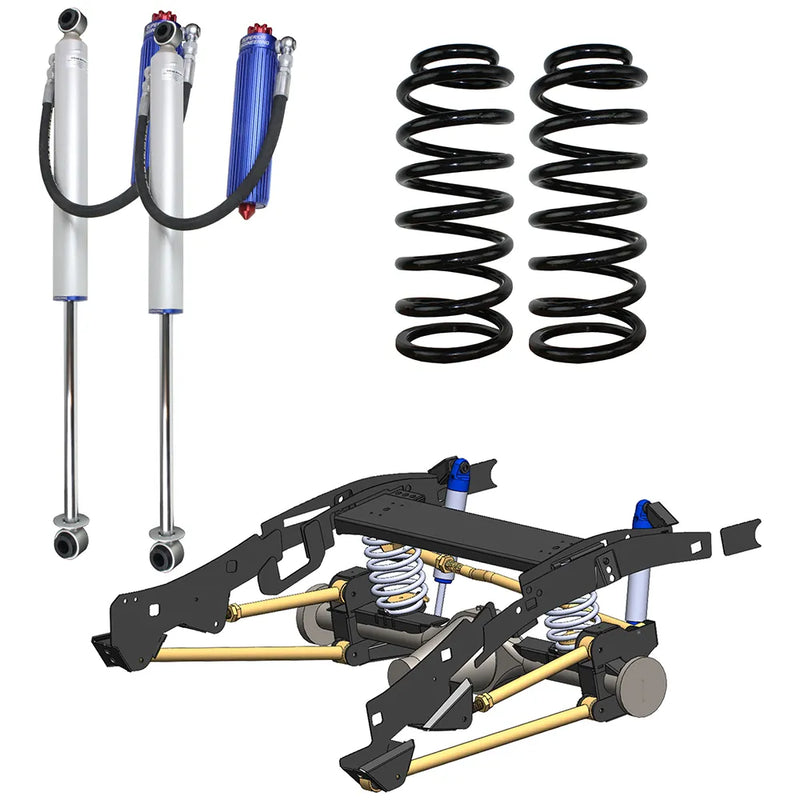 Superior Engineering Superior Weld In Coil Conversion VSB14 Approved w/Remote Reservoir Shocks (Rear Only) — Toyota Hilux 2015-07/25 Revo (N80) 100-300kg Cons D