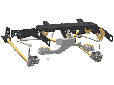 Superior Engineering Superior Weld in Coil Conversion VSB14 Approved 2 Inch (50mm) Lift Kit with Track Corrected Ch... (image