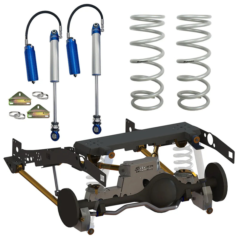 Superior Engineering Superior Weld In Coil Conversion VSB14 Approved 2 Inch (50mm) Lift Kit with STD Diff Housing w...