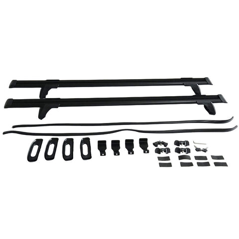 2 x Roof Rack Cross Bars Black to suit Toyota Hilux Dual Cab 4 Door 2012-2024 — image 2