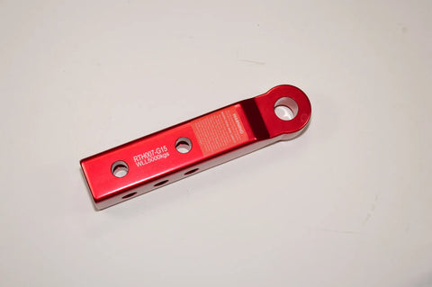 Roadsafe Recovery Tow Hitch Extended Length No Shackle - Red