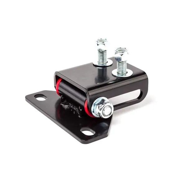 RTS RTS Steel Transmission Mount Universal Black Adjustable Trans Mount Kit