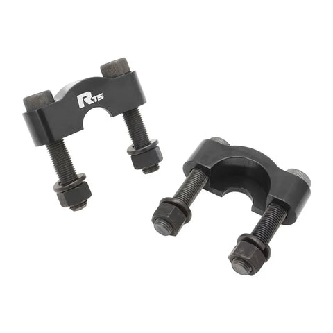 RTS RTS U-Joint Girdles Billet Aluminium Black Anodised For Ford 9in 1350/1410 Style Universal Joint 1.188in Cap Set