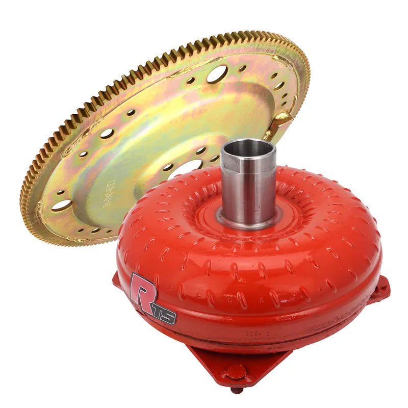 RTS RTS Bandit Plus 10 High Stall Torque Converter & Flexplate Package SB Ford C4 26 Spline Stall 650HP