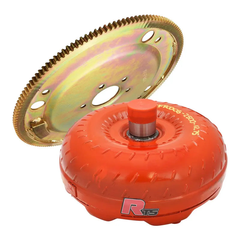 RTS RTS Stalker 12.75'' High Stall Torque Converter & Flexplate Kit Ford SB or BB C6 External Bal 1.375'' Pilot 220...