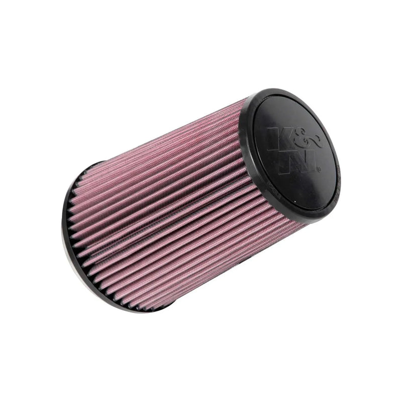 K&N Filters Universal Clamp-On Air Filter - 4.5" ID x 5.875" Base OD x 4.5" Top OD x 8.375" H - Rubber Top