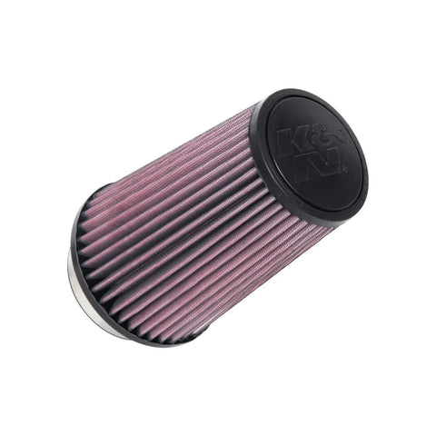 K&N Filters Universal Clamp-On Air Filter - 3.5" ID x 5.5" Base OD x 4" Top OD - Rubber Top