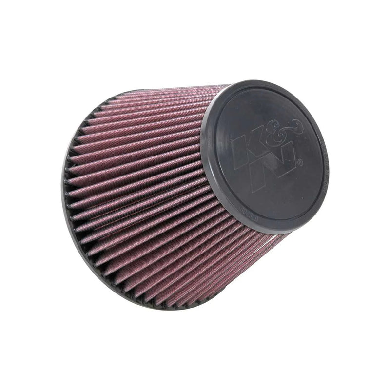 K&N Filters Universal Clamp-On Air Filter - 6" ID x 7.5" Base OD x 4.5" Top OD x 6" H - Rubber Top