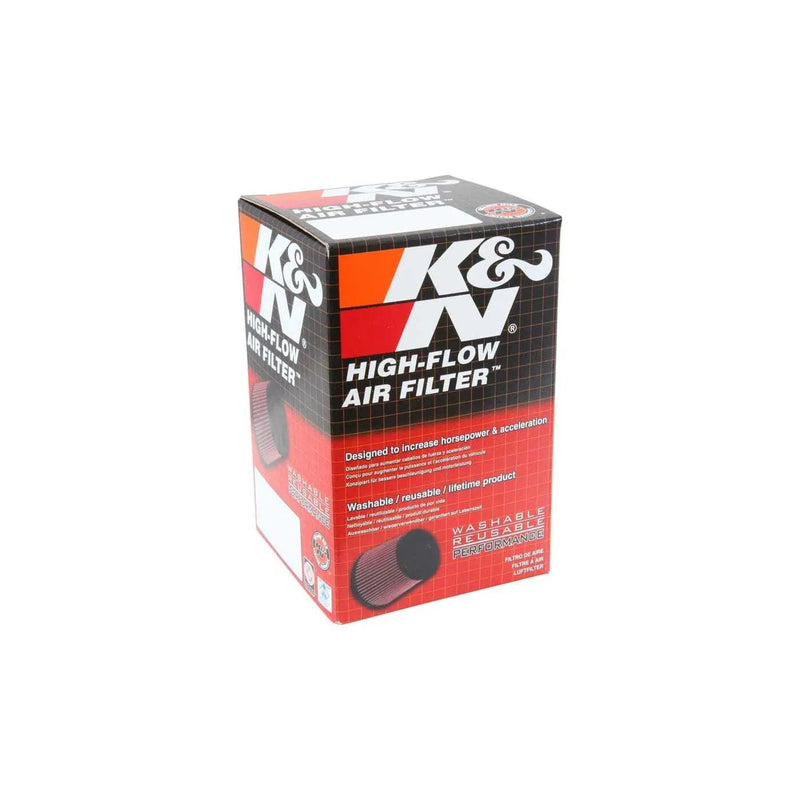 K&N Filters Universal Clamp-On Air Filter - 3.5" ID x 4.625" Base OD x 3.5" Top OD x 4.5" H